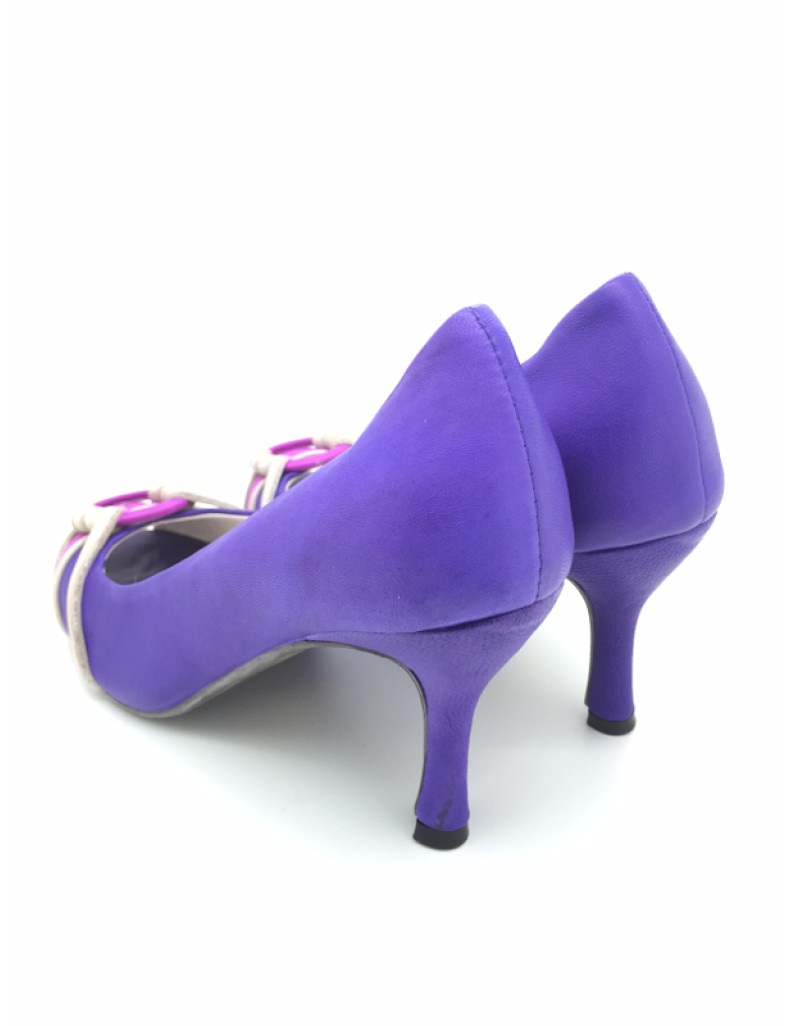 Purple 2025 blue heels